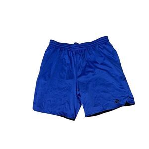 Nice  Adidas male classic blue CLIMALITE  shorts athletic Shorts Mens size XL Bl